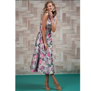 Kay Unger Savannah Floral Dress